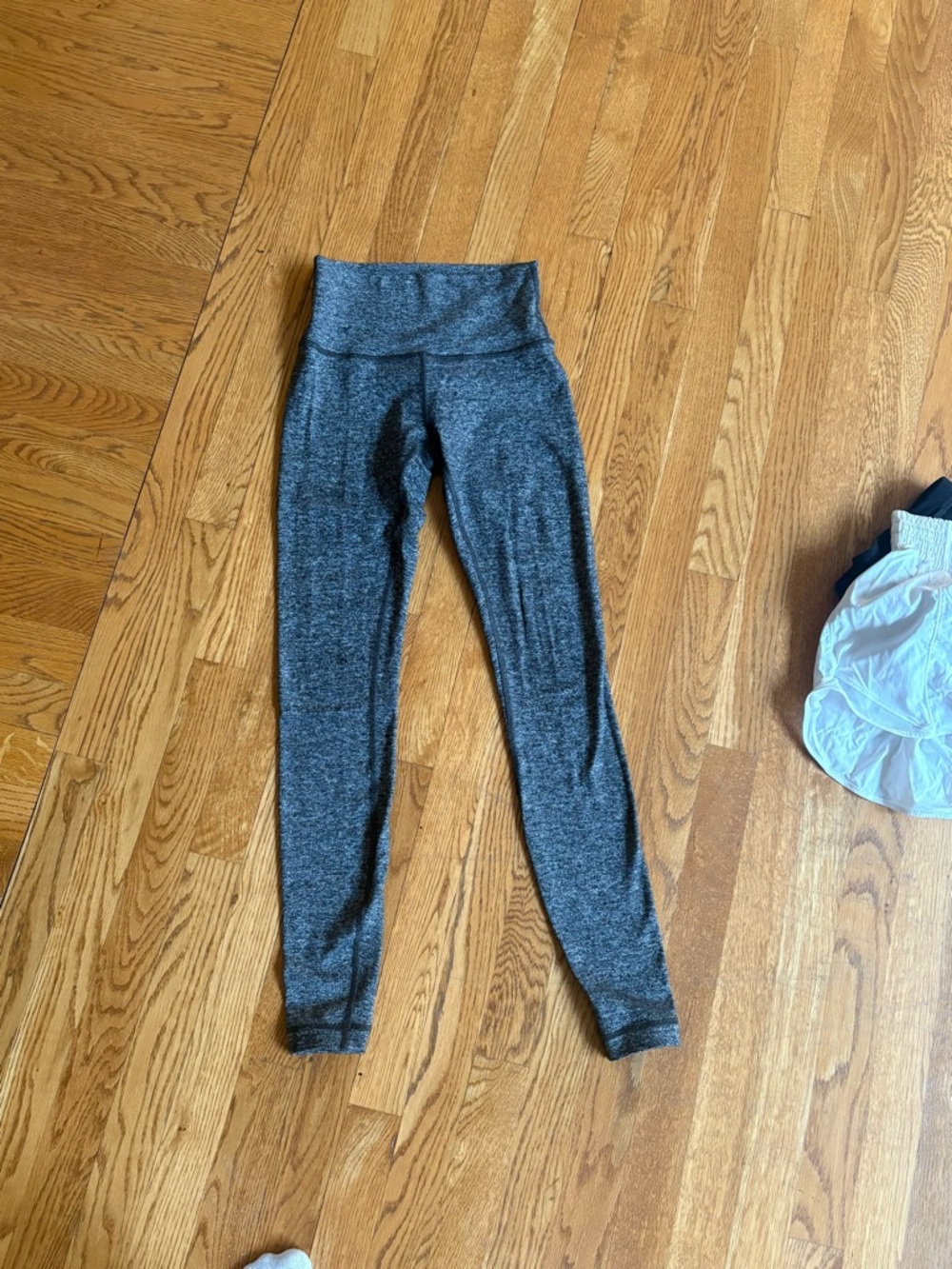 lululemon athletica Heathered Gray High-Rise Leggings